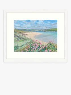 John Lewis Emma Dashwood 'Camel Estuary' Framed Print & Mount, 43.5 x 53.5cm, Blue/Multi, Blue/Multi