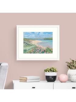 John Lewis Emma Dashwood 'Camel Estuary' Framed Print & Mount, 43.5 x 53.5cm, Blue/Multi - view 2, Blue/Multi