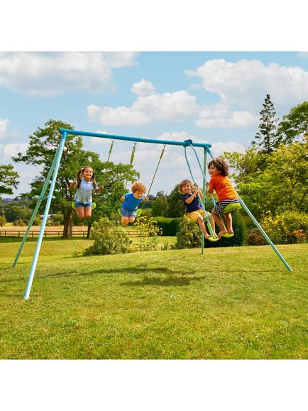 TP Toys Double Swing Set with Glider - view 2, Multi