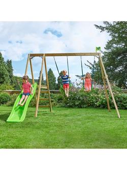 TP Toys Forest Multiplay Double Wooden Swing - view 2, Green