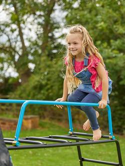 TP Toys Explorer Black Edition Metal Climbing Frame with Jungle Run and Slide - view 2, Multi