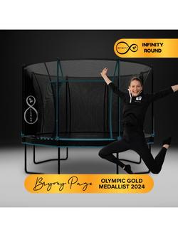 TP Toys 12ft Infinity Round Trampoline - view 2, Multi