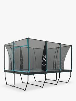 TP Toys Infinity 10x14ft Rectangular Trampoline, Multi