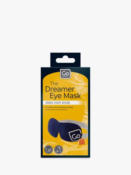 Go Travel Dreamer Eye Mask & Earplugs Set, Blue
