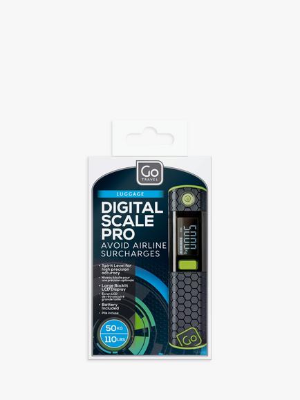 Go Travel Digital Luggage Scale Pro, Black, Black