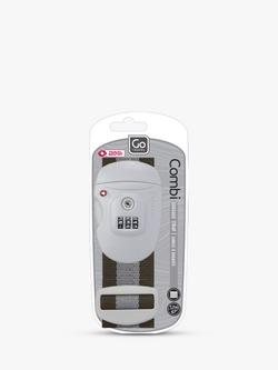 Go Travel Sentry Combi Strap, Black/Grey