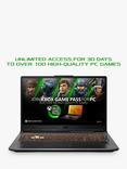 ASUS TUF A17 Gaming Laptop, AMD Ryzen 5 Processor, 16GB RAM, 512GB SSD, RTX 2050, 17.3" Full HD, Black