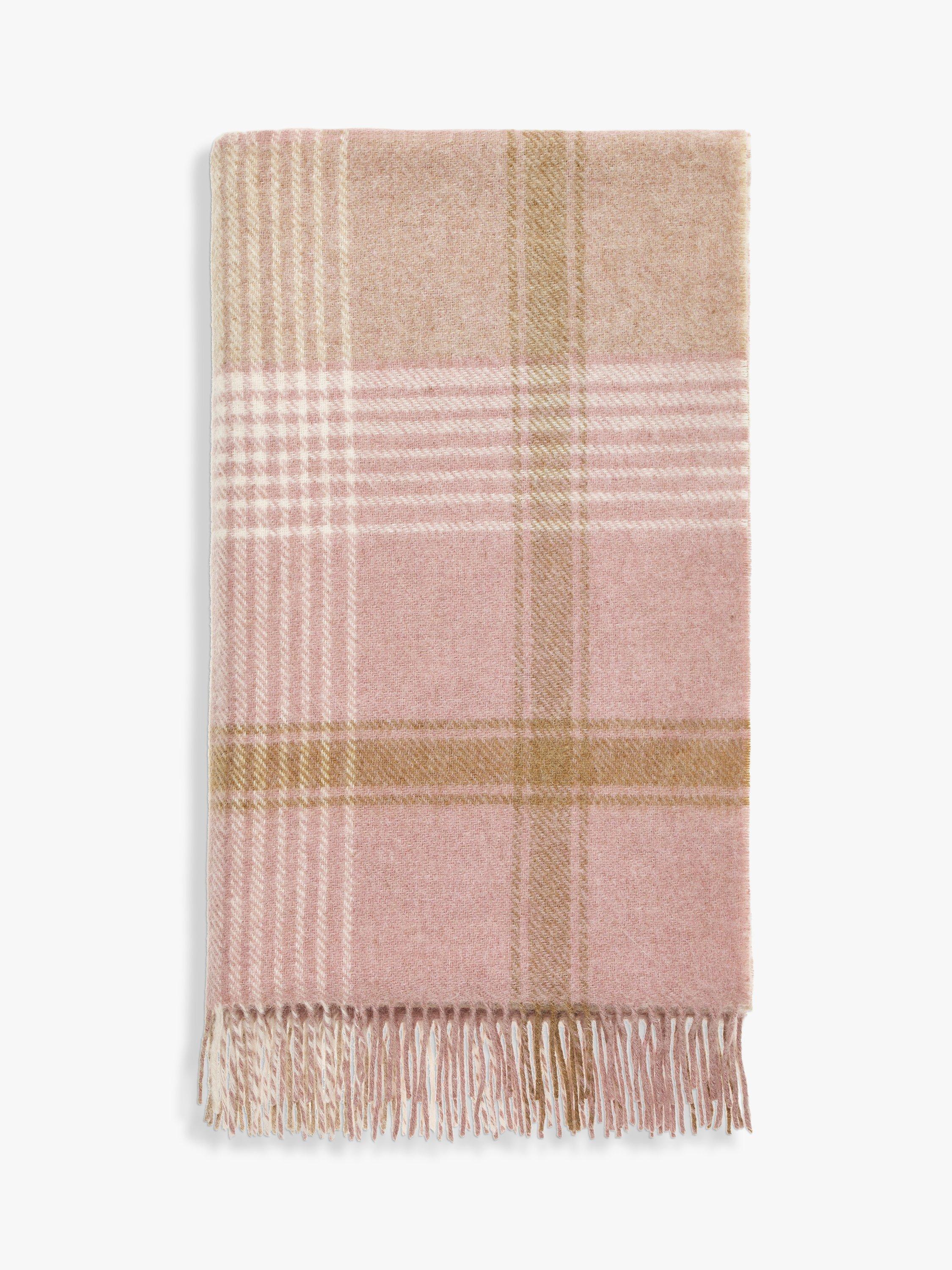 John lewis pink throw sale