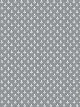 Laura Ashley Trefoil Wallpaper, Slate Grey