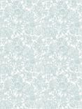 Laura Ashley Louise Wallpaper, Duck Egg Blue