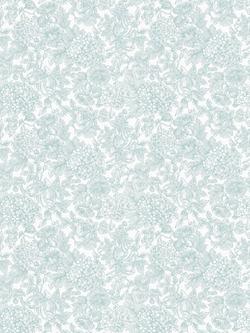 Laura Ashley Louise Wallpaper, Duck Egg Blue, Duck Egg Blue