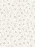 Laura Ashley Alphabet Wallpaper, Dove Grey