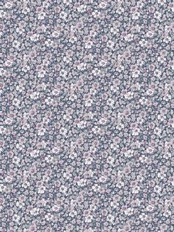 Laura Ashley Libby Wallpaper, Purple, Purple