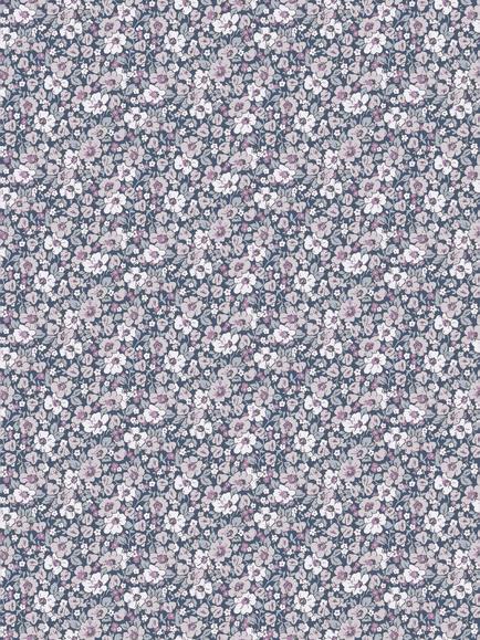 Laura Ashley Libby Wallpaper, Purple, Purple