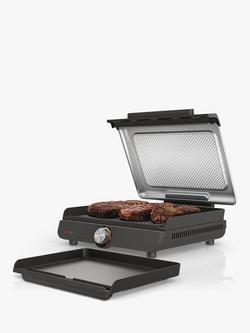 Ninja Sizzle Low Smoke Indoor Grill & Flat Plate, Black - view 2, Black