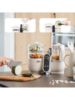 Babymoov Nutribaby+ 6 in 1 Baby Food Maker - view 2, Mineral Stone