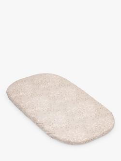 Stokke Snoozi Organic Cottton Fitted Sheets, Pack of 2, Vanilla/Dandelion - view 2, Vanilla Dandelion