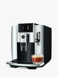 JURA E8 Coffee Machine, Chrome