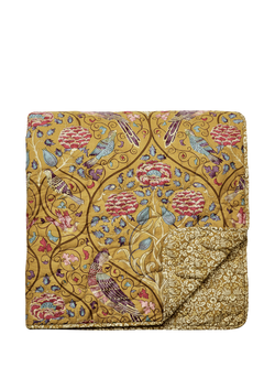 Morris & Co. Seasons by May Quilted Bedspread, Saffron, Multi