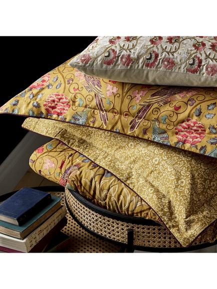 Morris & Co. Seasons by May Quilted Bedspread, Saffron - view 2, Multi