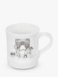 Le Creuset x Sheila Bridges Collection Harlem Toile de Jouy Arc de Triomphe Stoneware Mug, 400ml, Black/White