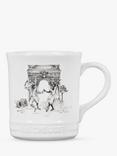 Le Creuset x Sheila Bridges Collection Harlem Toile de Jouy Arc de Triomphe Stoneware Mug, 400ml, Black/White