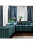Clarke & Clarke Haldon Furnishing Fabric, Teal