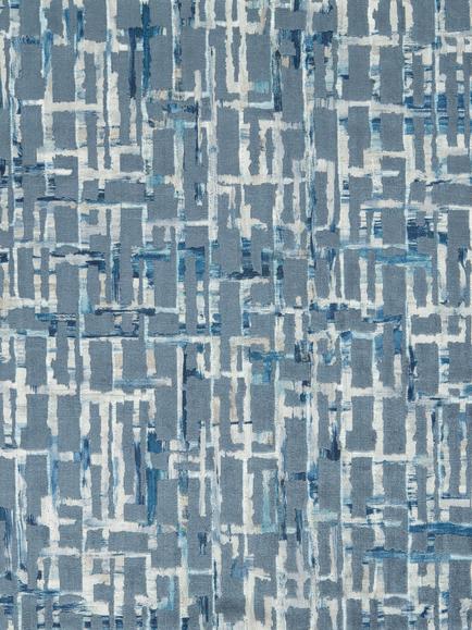 Clarke & Clarke Quadrata Furnishing Fabric, Charcoal, Midnight