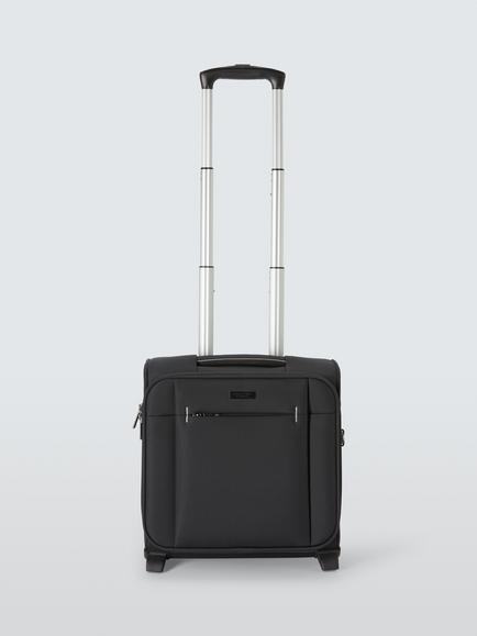 John Lewis Vienna 37cm Underseat Case, Black, Black