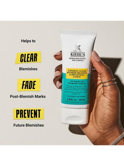 Kiehl's Expertly Clear Blemish-Treating & Preventing Lotion, 60ml - view 2, 