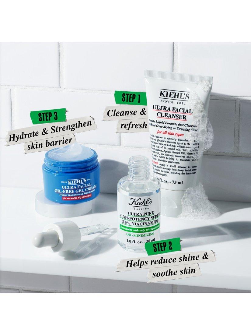 Product image 3 of 8, which shows Kiehl's Stop The Shine Starter Set Skincare Gift Set