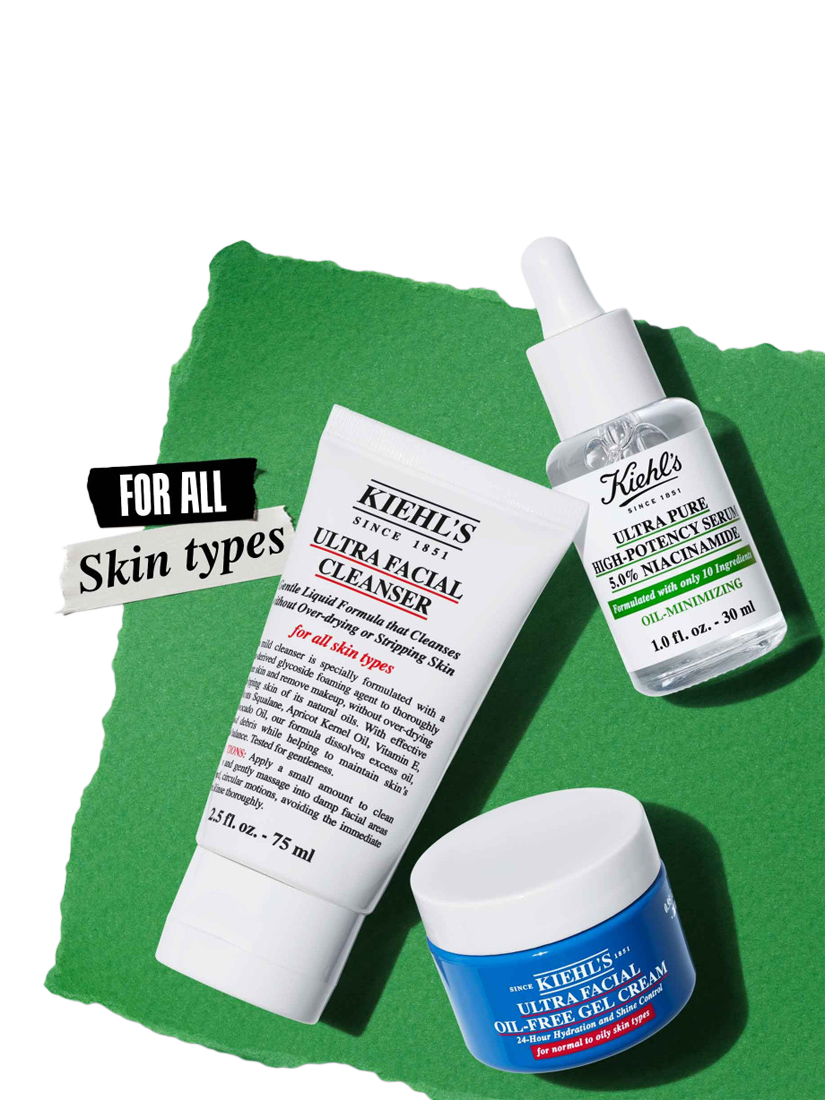 Product image 5 of 8, which shows Kiehl's Stop The Shine Starter Set Skincare Gift Set