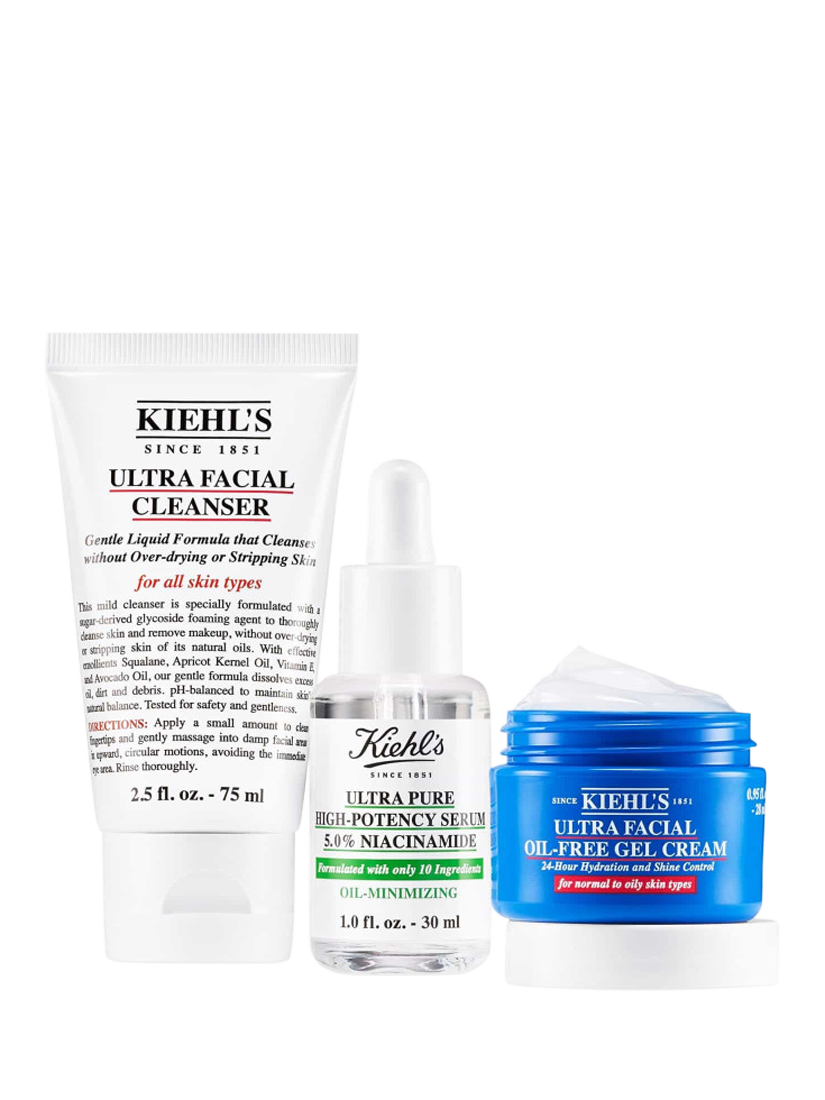 Product image 8 of 8, which shows Kiehl's Stop The Shine Starter Set Skincare Gift Set