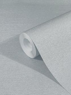 Galerie Metallic Texture Wallpaper - view 2, Silver Grey