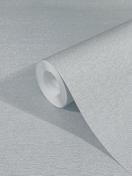 Galerie Metallic Texture Wallpaper - view 2, Silver Grey
