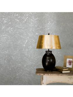 Galerie Scratched Texture Wallpaper - view 2, Light Grey