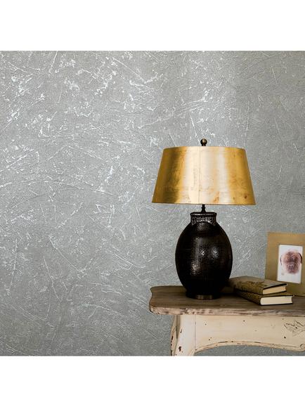 Galerie Scratched Texture Wallpaper - view 2, Light Grey