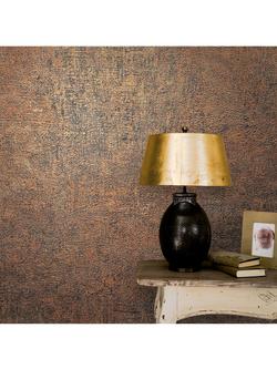 Galerie Rustic Texture Wallpaper, Orange/Black - view 2, Orange/Black
