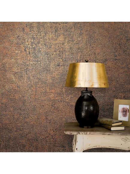 Galerie Rustic Texture Wallpaper, Orange/Black - view 2, Orange/Black