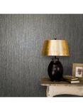 Galerie Vertical Texture Wallpaper, Black