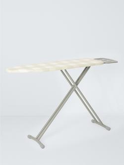 John Lewis Classic Ironing Board, Gingham, Gingham