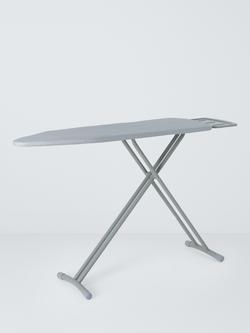 John Lewis Easy Iron Ironing Board, Grey, Grey
