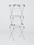 John Lewis Slimline Indoor Airer, Silver