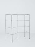 John Lewis Zig Zag Folding Indoor Clothes Airer