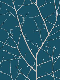 Graham & Brown Boreas Breathe Wallpaper, Blue, Teal