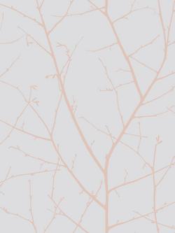 Graham & Brown Boreas Breathe Wallpaper, Blue, Soft Grey