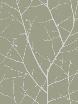 Graham & Brown Boreas Wallpaper, Sage, Sage