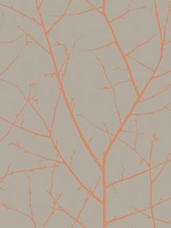 Graham & Brown Boreas Breathe Wallpaper, Blue, Natural