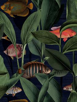 Graham & Brown Aquarium Wallpaper, Deep Sea