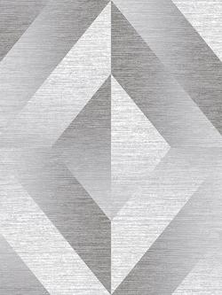 Graham & Brown Atelier Wallpaper, Geo Slate